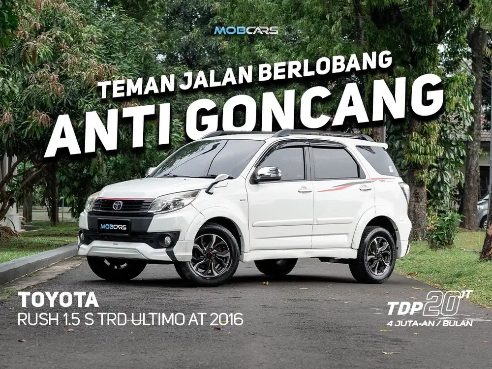 FREE BBM FULL TANK RUSH S TRD ULTIMO AT 2016 PUTIH