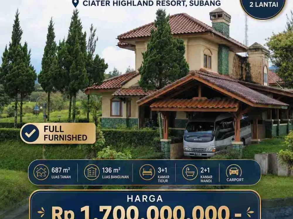 Villa Murah Ciater Highland Resort Subang