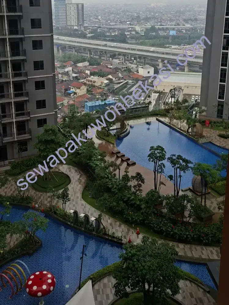 Disewakan 1 BR Apartemen Pakuwon Bekasi Tower Amor - Siap Huni
