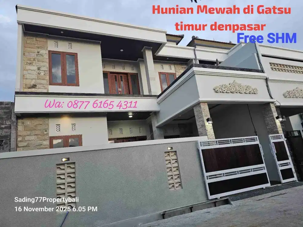 Rumah baru di Sekar Tunjung Denpasar timur
