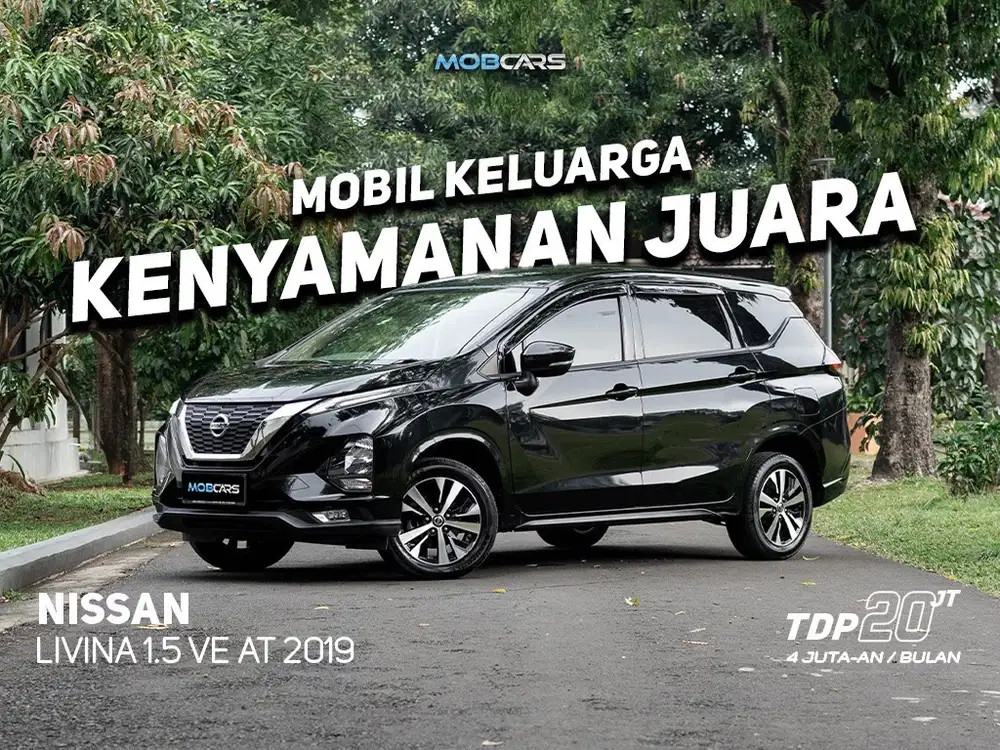 FREE SMART TV 32 INCH LIVINA VE 1.5 AT 2019 HITAM