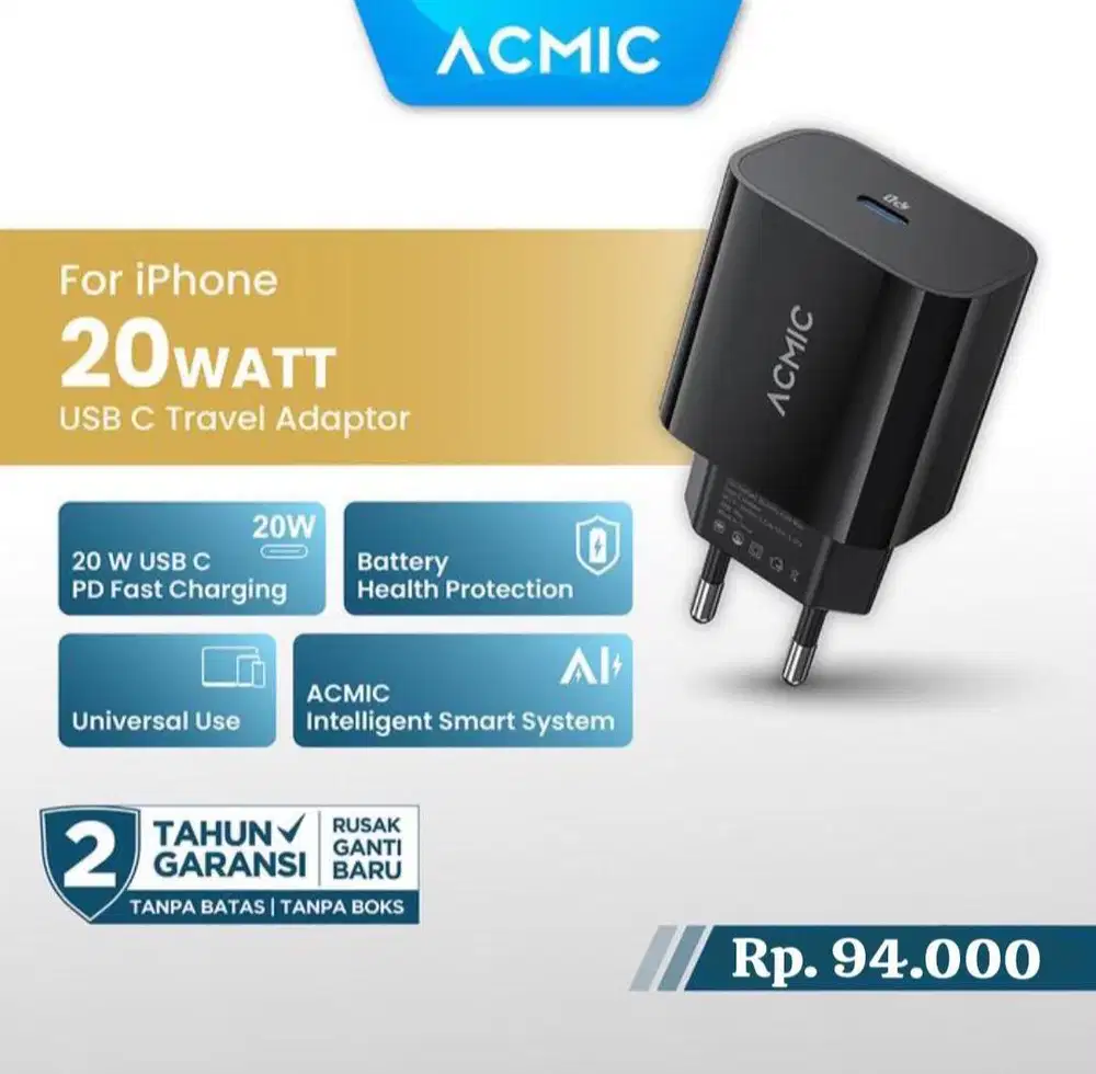 CHARGER ACMIC 20W