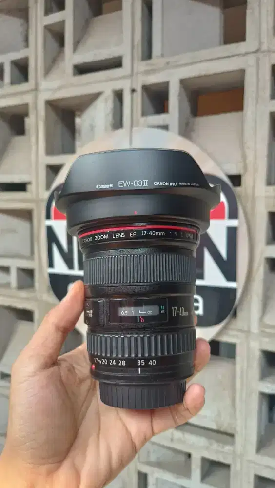 Lensa Wide Canon EF 17-40 F4L
