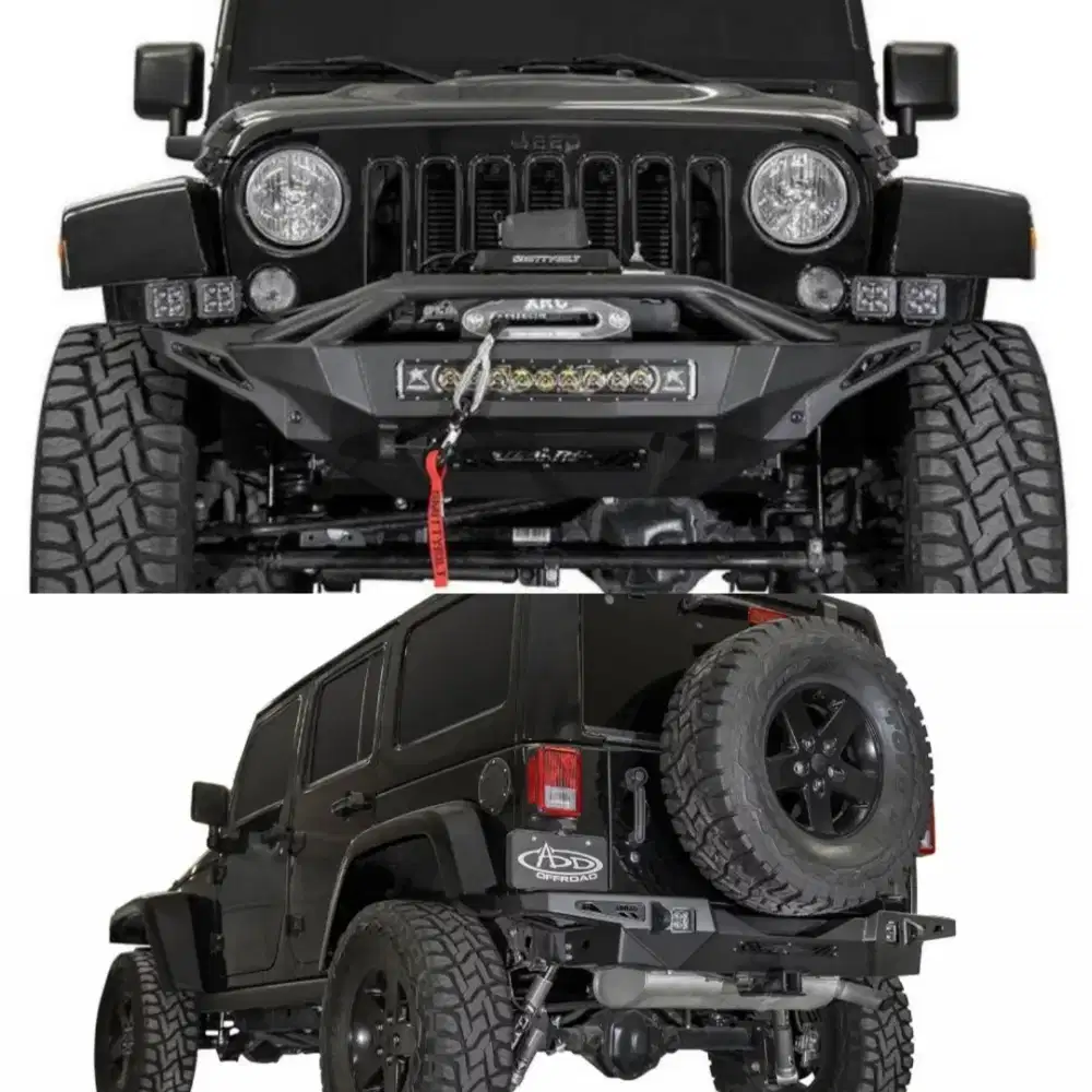 BUMPER A.D.D OFFROAD ORIGINAL USA UNTUK JK & JL