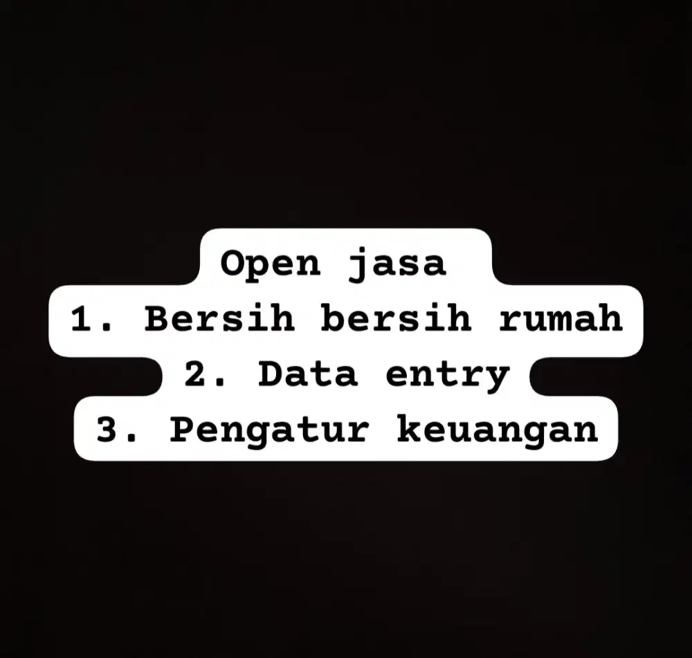 Open jasa sabtu dan minggu
