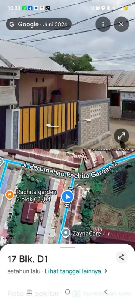 Jual rumah di ongkoe maros