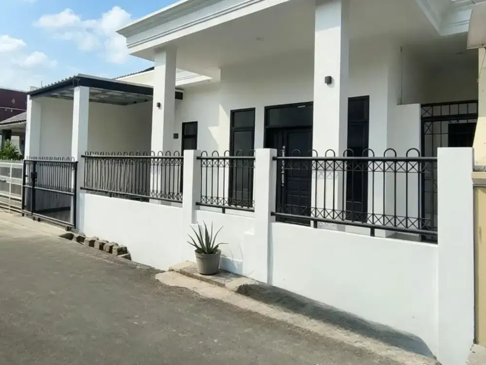 rumah dijual cepat bangunan baru akses lebar di pekayon galaxy