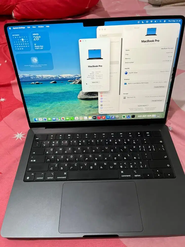 Macbook Pro M4 16/512