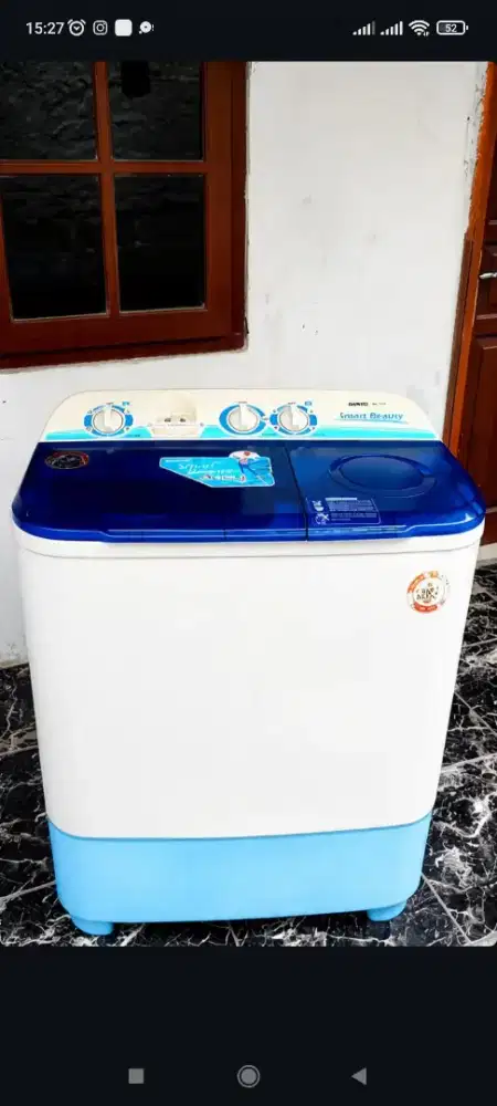 Mesin cuci 2 tabung 8kg