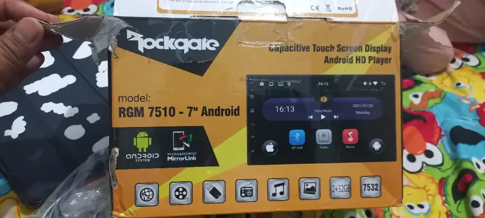 Headunit android 7 inch
