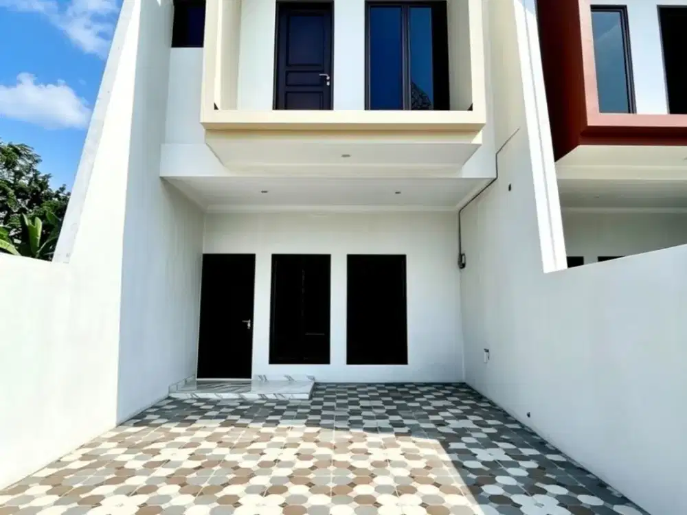rumah dijual harga super murah, bangunan baru dekat pintu tol jatiasih
