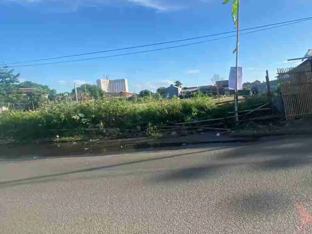 JUAL CEPAT TANAH PINGGIR JALAN ARIA PUTRA RAYA CIPUTAT TANGSEL