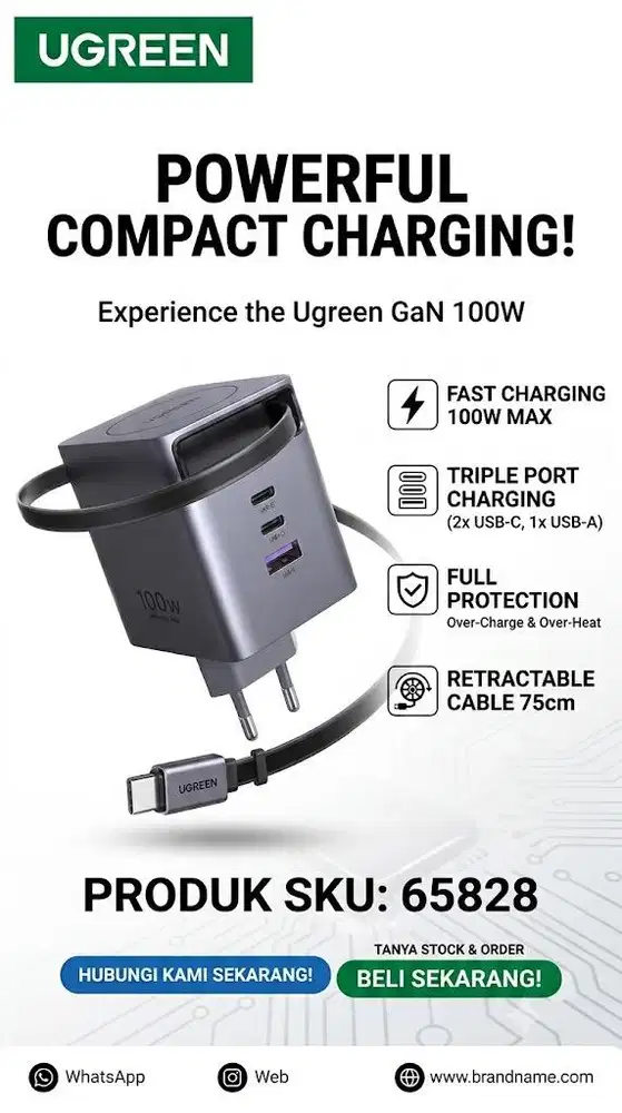 charger 100e ugreen