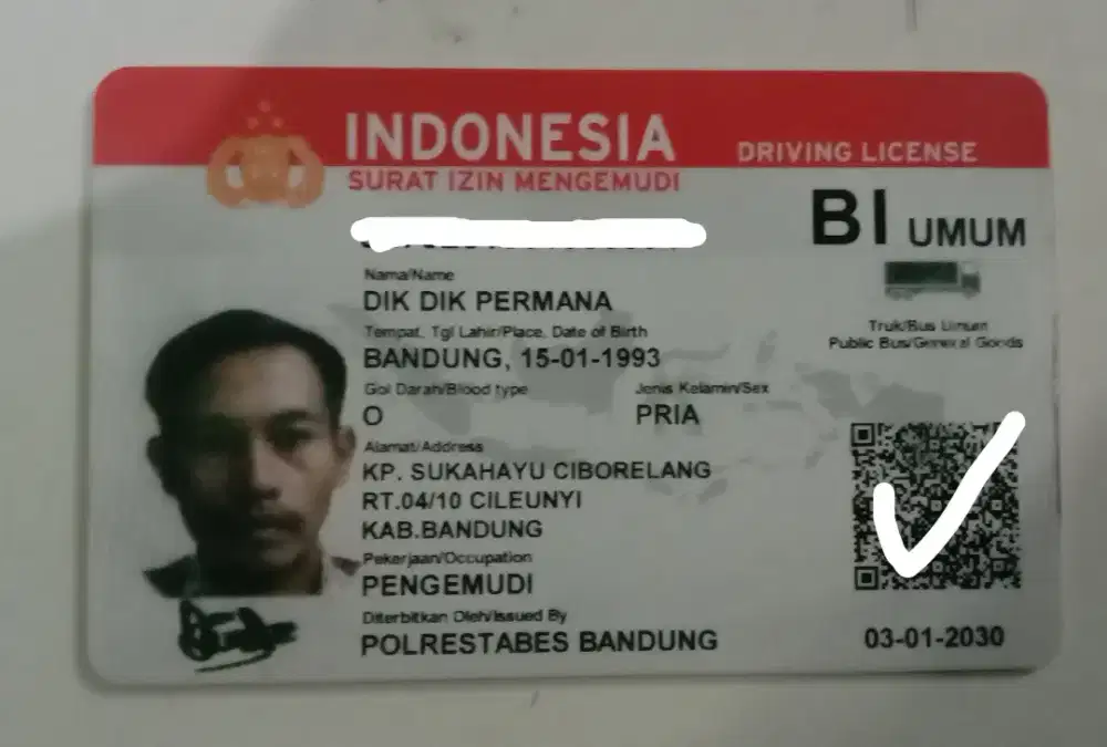 Cari Kerjaan Sim B1 Umum