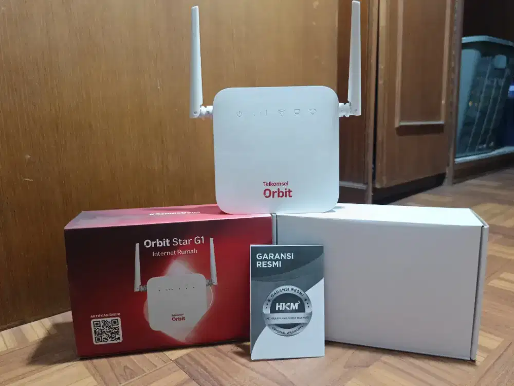 Modem Orbit Star G1 (Fullset) Bekas Pemakaian Pribadi