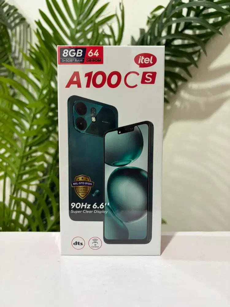 Itel A100C S 3+5/64GB Baru Segel