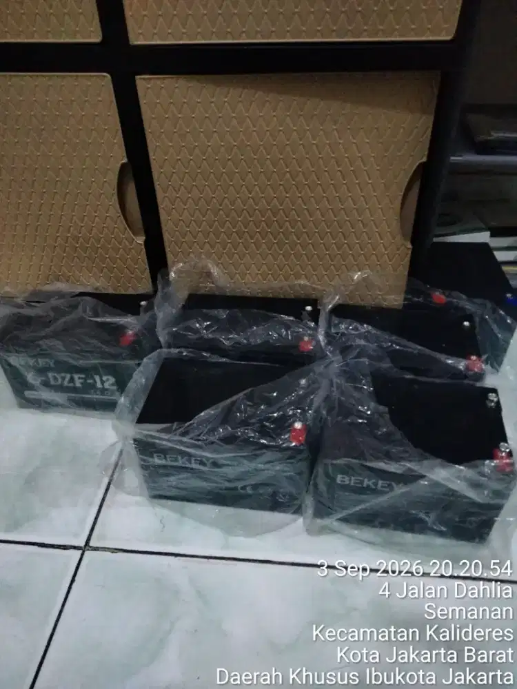 Aki 12ah untuk sepeda listrik