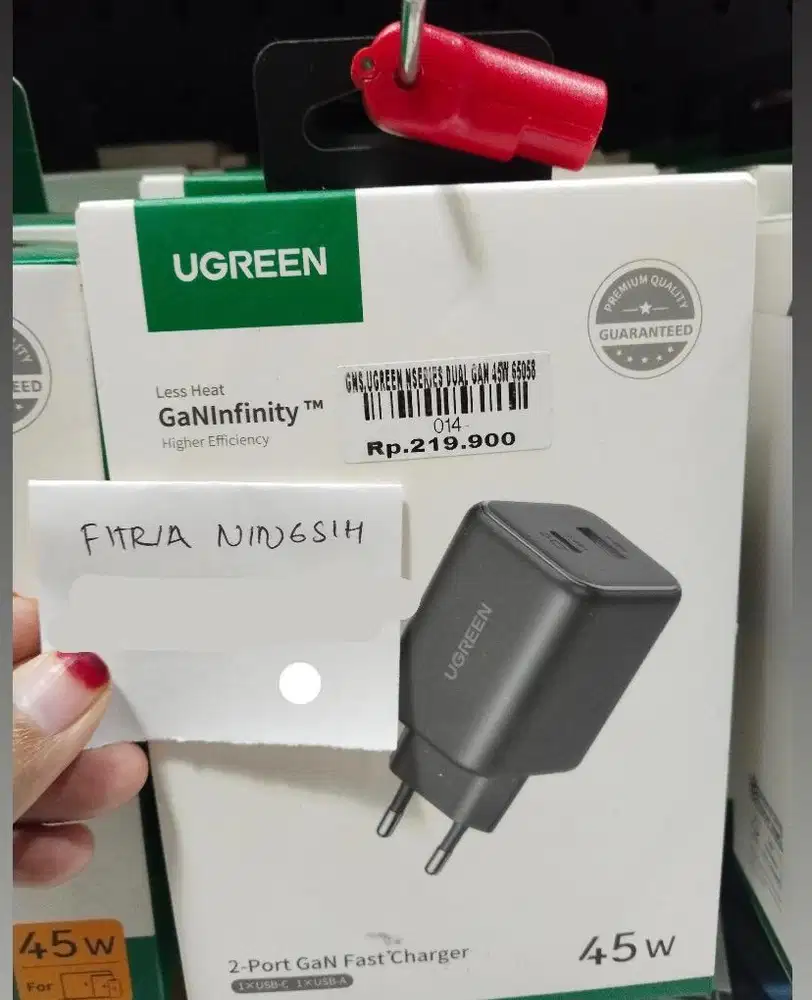 ugreen N series dual gan 45W