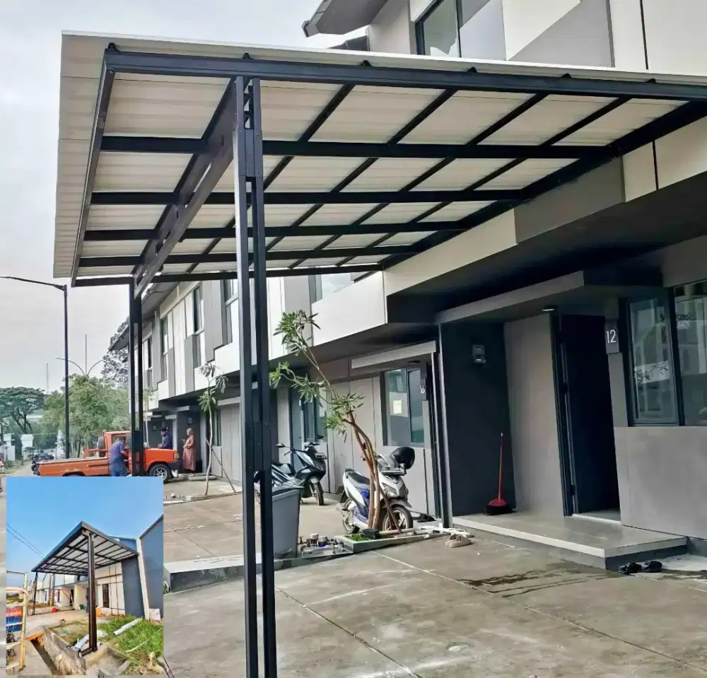 Jasa pasang kanopi baja ringan