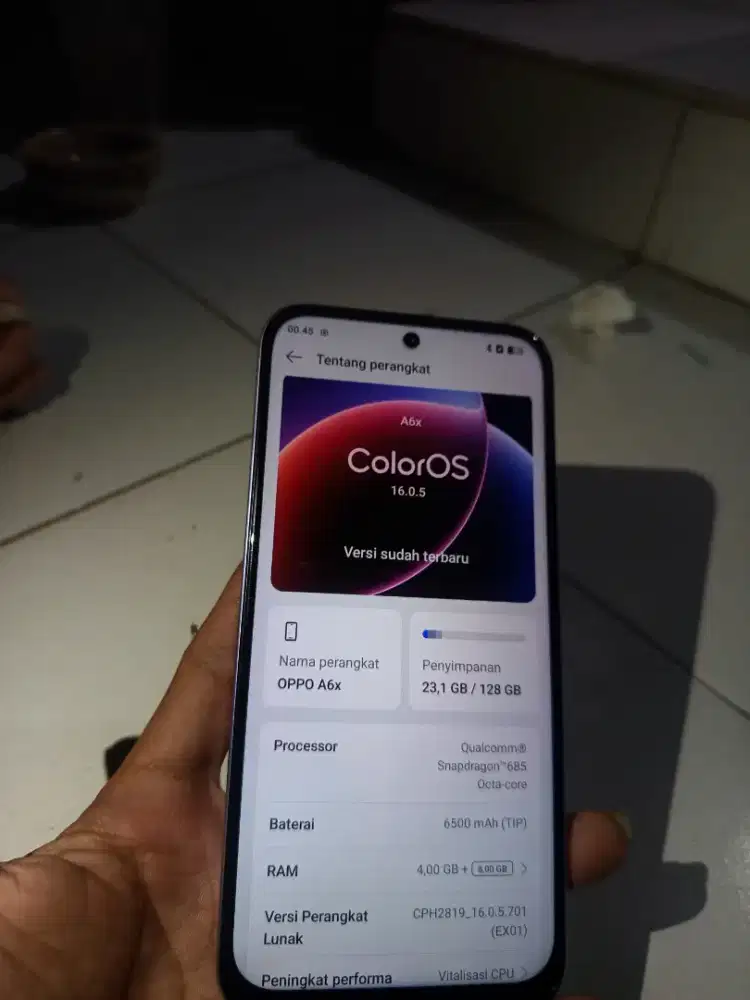 Oppo A6x FULSET