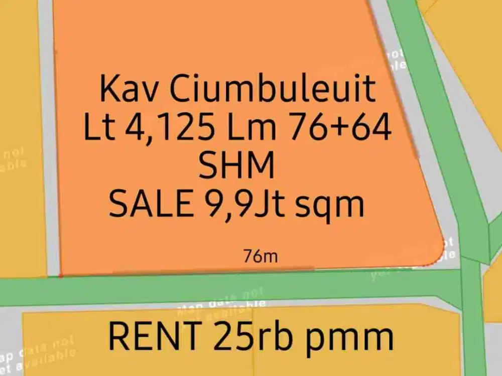 Kavling Niaga Ciumbuleuit Strategis