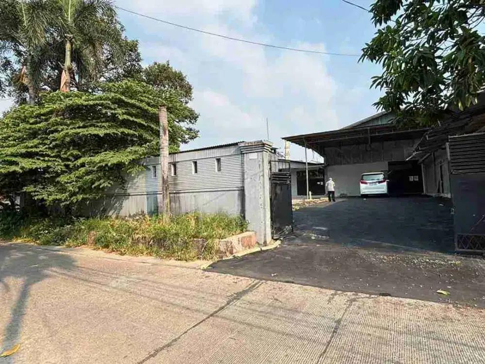 Dijual Gudang Pondok Benda Pamulang Tangsel