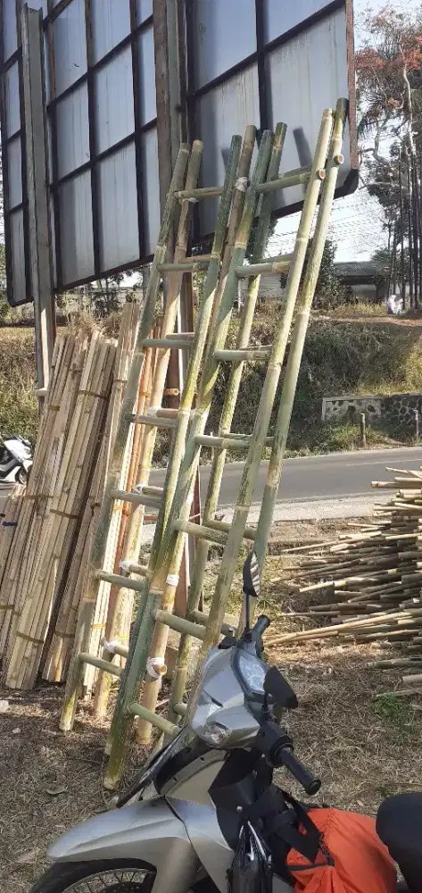Tangga Bambu | Taraje ukuran 2 - 6 meter