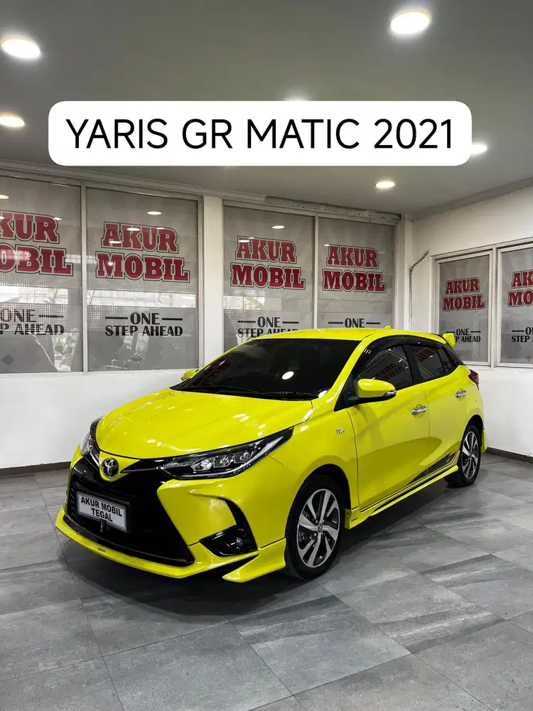 DP 55JT! YARIS GR MATIC 2021 FUL ORI SIAP PAKAI KREDIT MUDAH