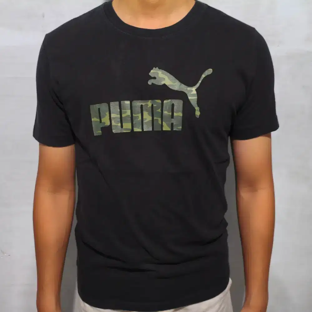 Kaos Puma Camouflage Authentic Original