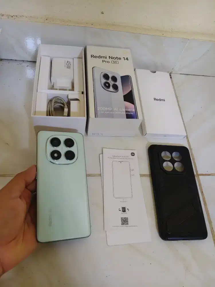 Redmi note 14 pro 5g 12/512 garansi resmi