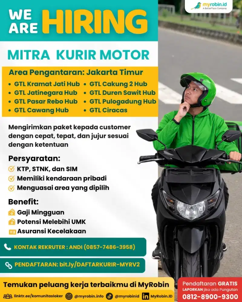 Kurir Reguler Go To Logistik (GTL)