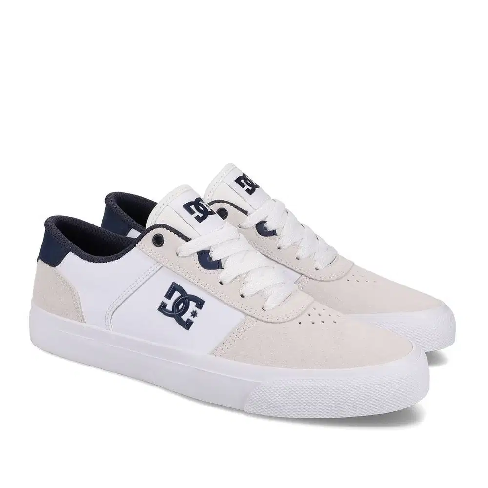 Sepatu DC Teknic White Cream Original
