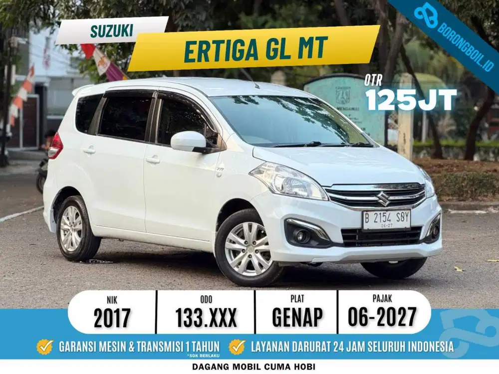 Ertiga GL MT 2017 Putih