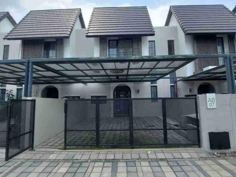 Disewakan murah rumah 2 lantai semi furnished di amesta living