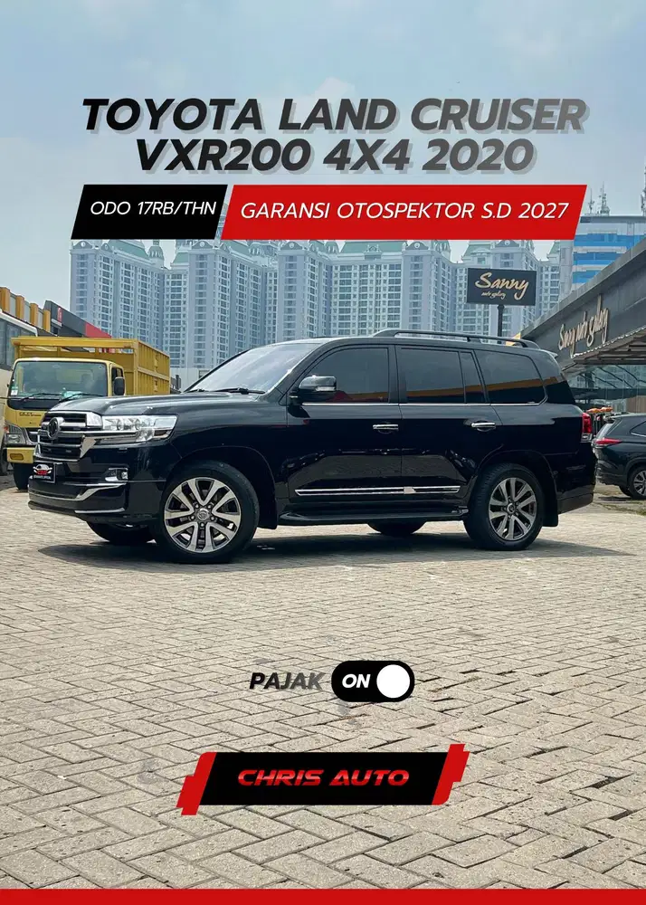 Tdp 49jt Odo 15rb/thn LandCruiser LC200 VXR 200 2020/2019 LC 200
