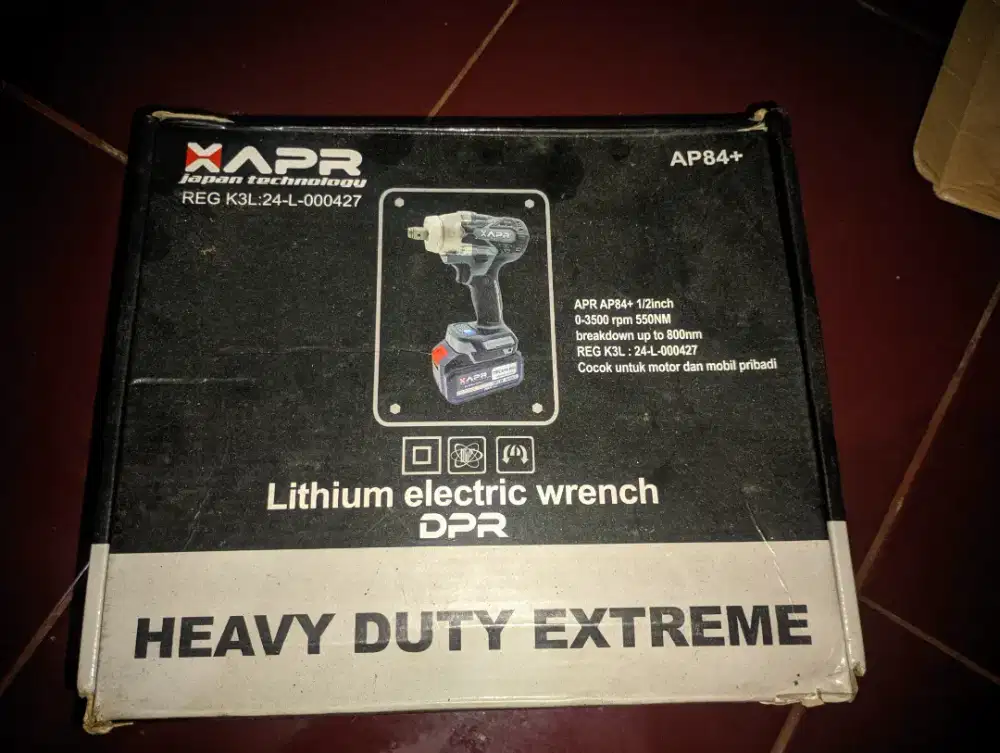 IMPACT WRENCH XAPR 550NM