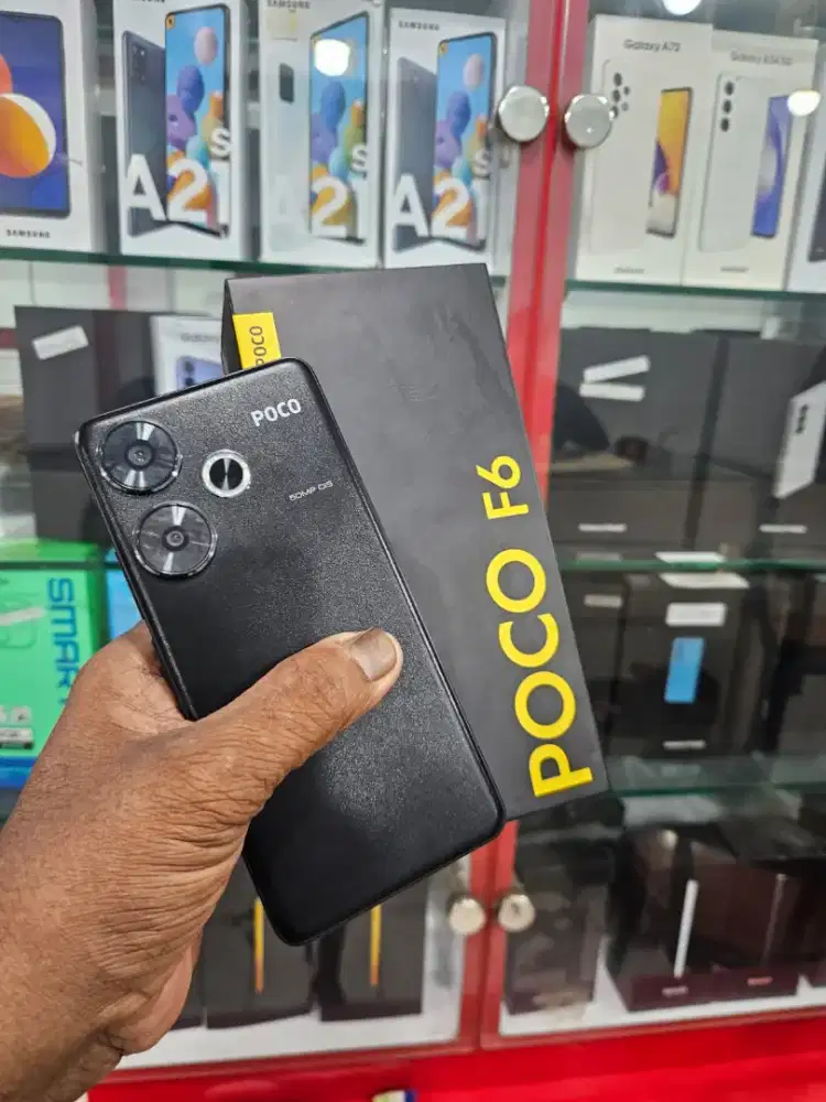 Poco f6 12/512gb mlus lengkap