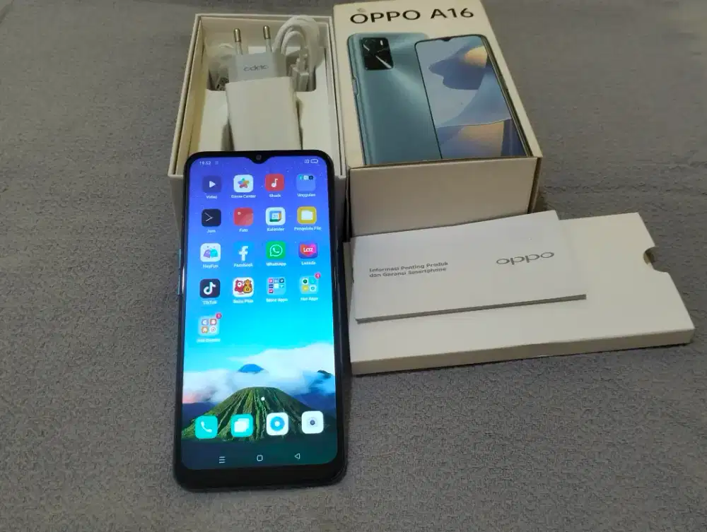 OPPO A16 RAM 6GB / 128GB Mulus