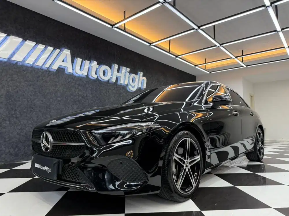 DP10% [Km5.000] A200 Saloon Sunroof 2023 Black Reg 2024 #AUTOHIGH