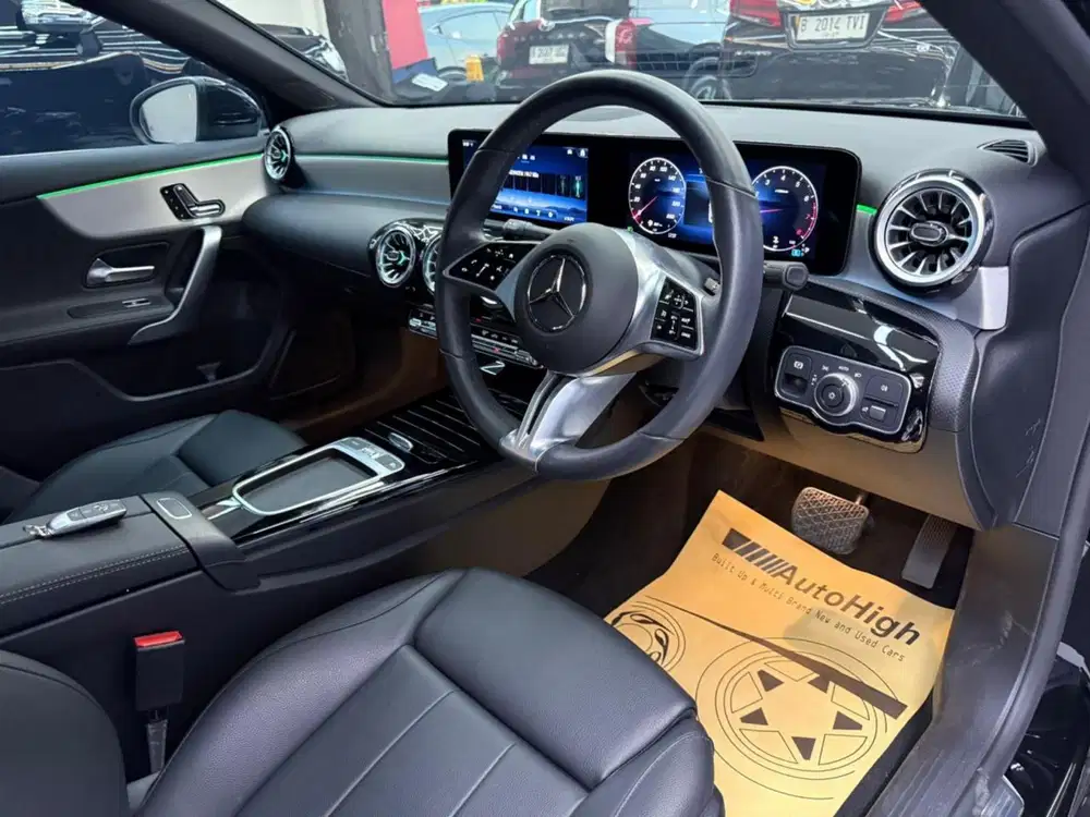 DP10% [Km5.000] A200 Saloon Sunroof 2023 Black Reg 2024 #AUTOHIGH