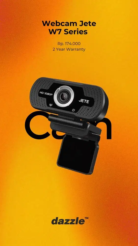 WEBCAM JETE W7 GARANSI