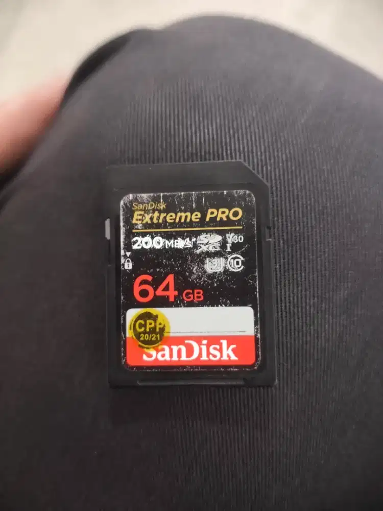 Sandisk Extreme Pro 64Gb, 200Mbps SDXC/HC UHS-I U3 V30