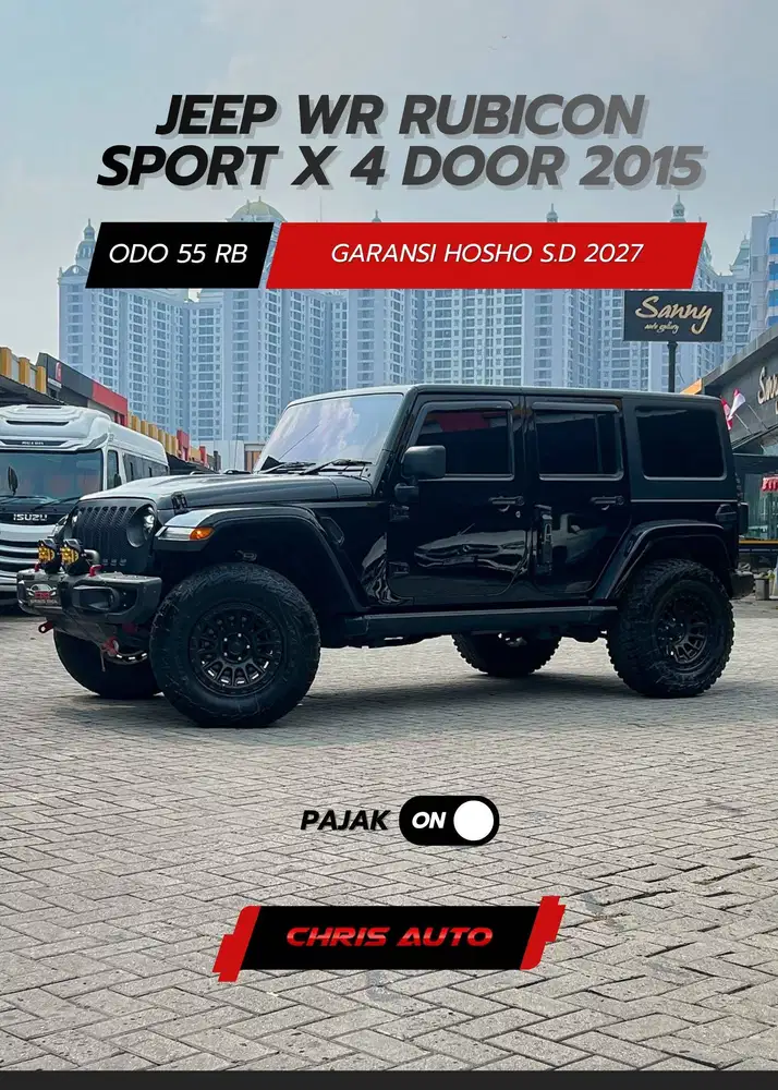 Tdp 38jt LowOdo 3rb/thn Rubicon 2016 2015 JEEP WRANGLER 3.0