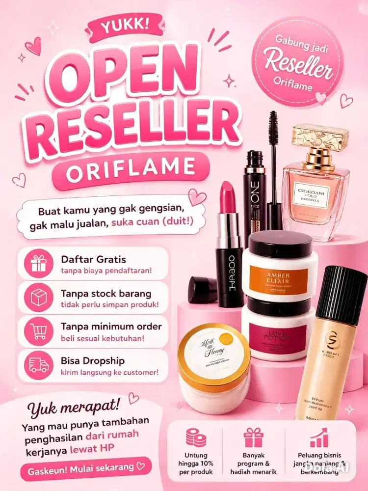 Open reseller Oriflame