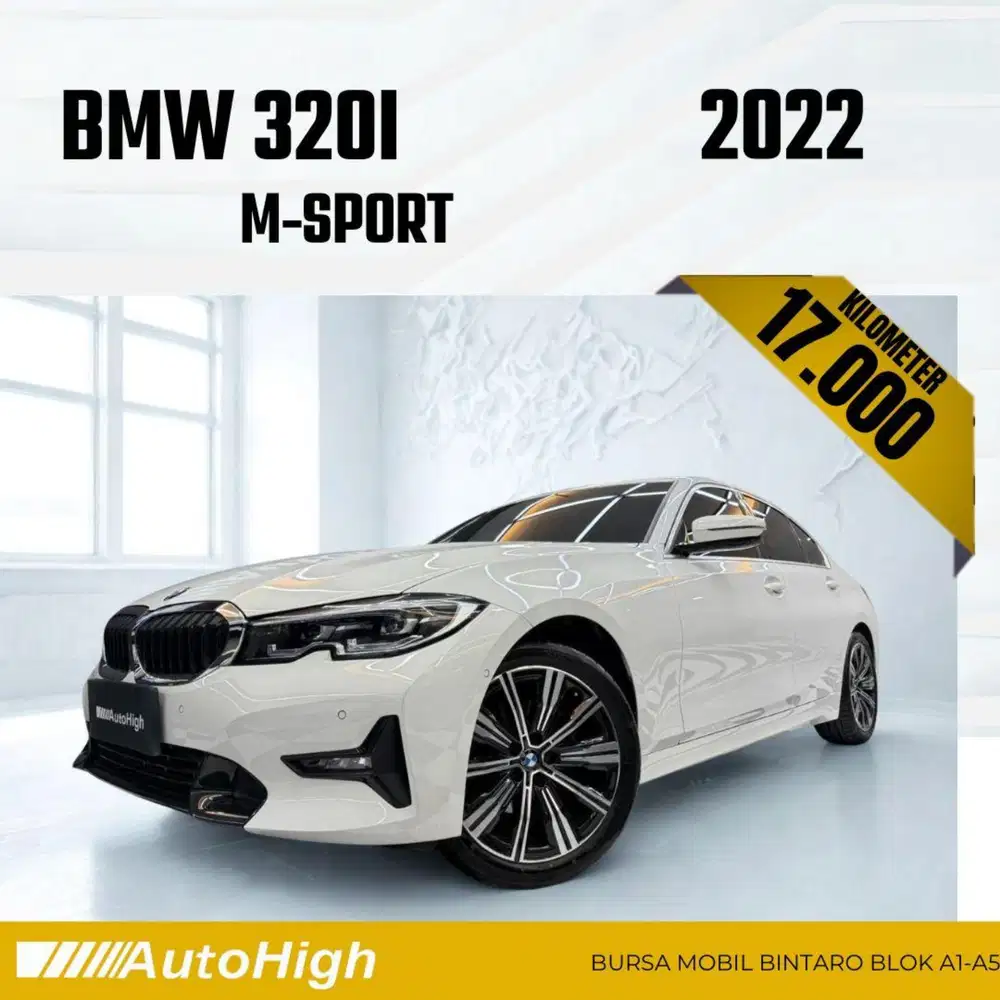 DP10% [Km17.000] 320i M-Sport 2022 White Reg 2023 #AUTOHIGH