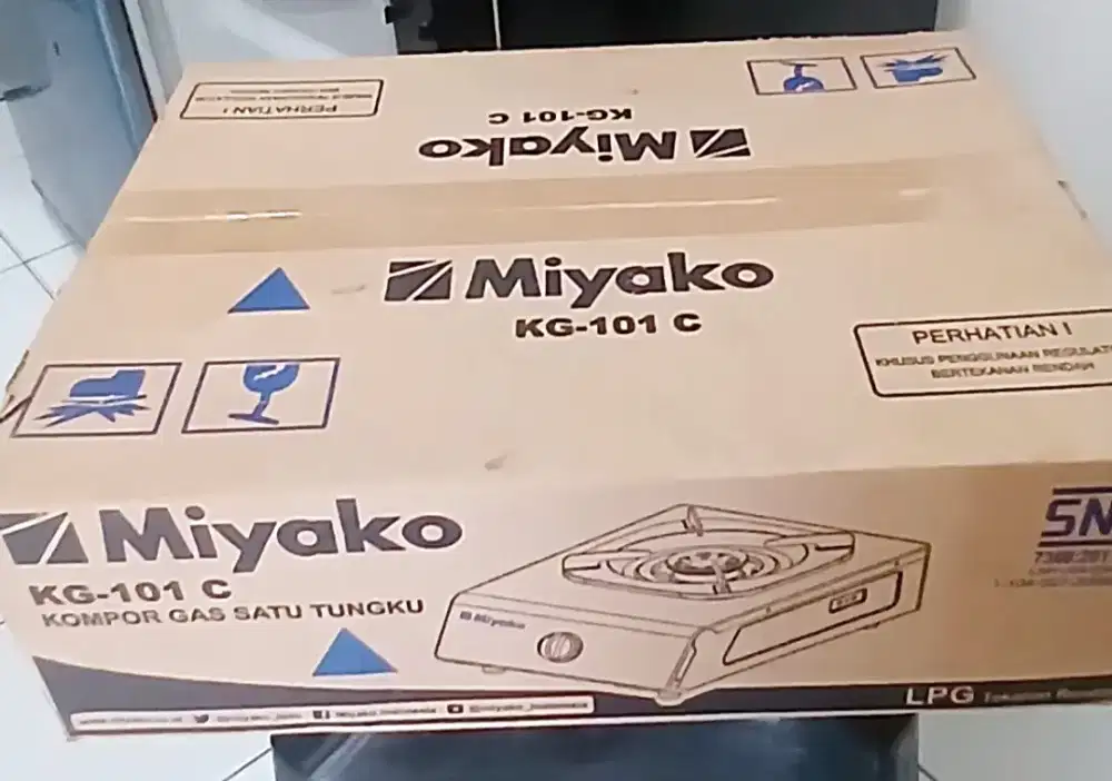 Kompor 1 tunggku merek MIYAKO