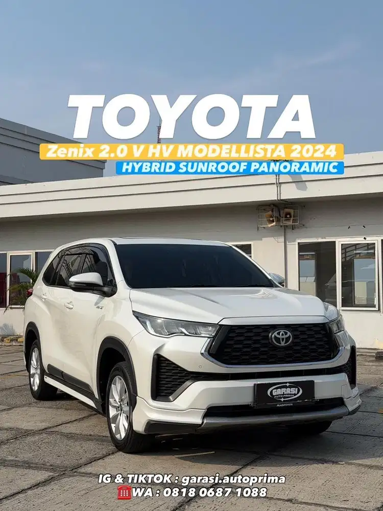 Innova Zenix V Hybrid 2024 sunroof