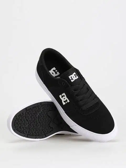 Sepatu DC Teknic Black White Original