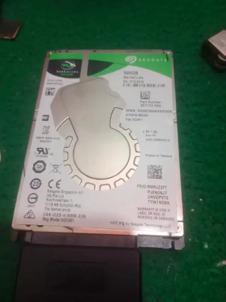Hardisk laptop seaget 500Gb slim