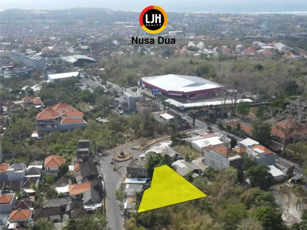 Tanah Komersil Ngantong Hoki! Harga MURAH di Nusa Dua Dekat Puja Mandala ITR Zona Perdagangan dan Jasa
